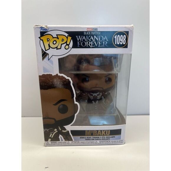 Funko Pop Marvel: Black Panther Wakanda Forever -M’Baku #1098 - Picture 1 of 11